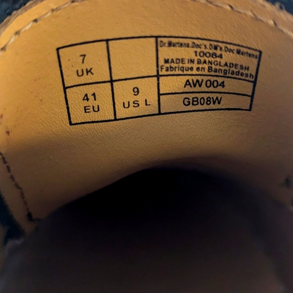 DOC MARTENS 1461 PATENT LEATHER OXFORDS - BLACK - NWOB - Picture 11 of 11